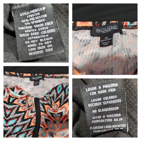 ➕Rouge Collection 💜 Strapless Peplum Dress - Picture 2 of 2